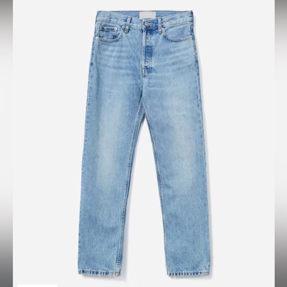 NWT Everlane Jeans The Relaxed Straight Fit Organic cotton Size 29 - Picture 4 of 16
